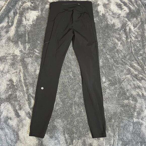 Lululemon Black Legging Women's Size 4 - Picture 5 of 7